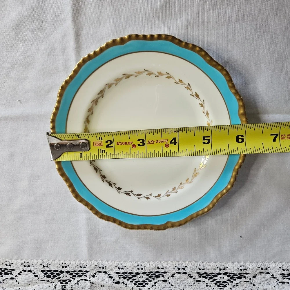 Royal Doulton Bone China Talbot Turquoise 1939 Plate 6
